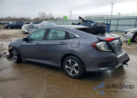 2020 Honda Civic Lx z USA, uszkodzony, nr VIN 19XFC2F61LE028099